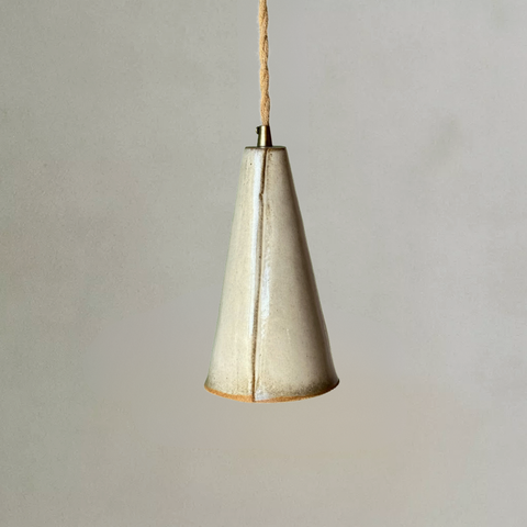 Lámpara Galerna Gris Perlado