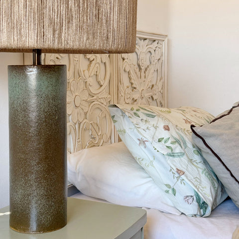 Lámpara Puelche Verde & Yute