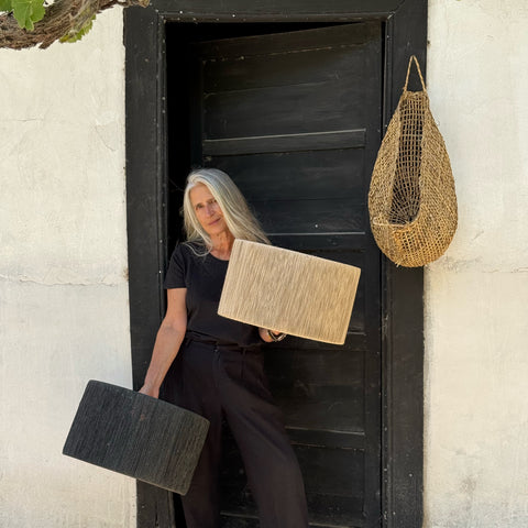 Pantalla Yute Natural