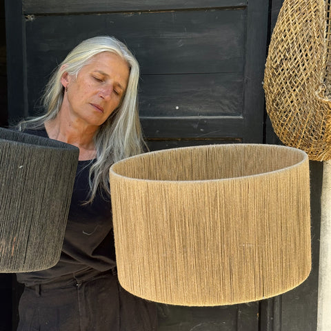 Pantalla Yute Natural