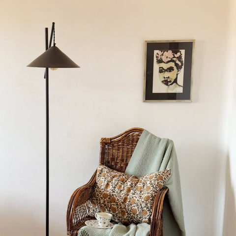 Lámpara Greco Negra