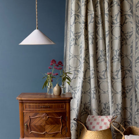 Lámpara Mistral Blanca yute